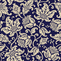 Navy Cressida Wallpaper