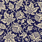 Navy Cressida Wallpaper