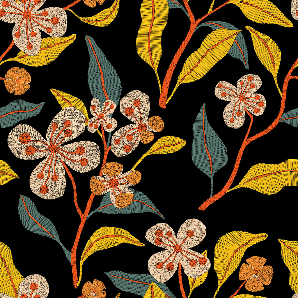 Golden Calla Maren Wallpaper