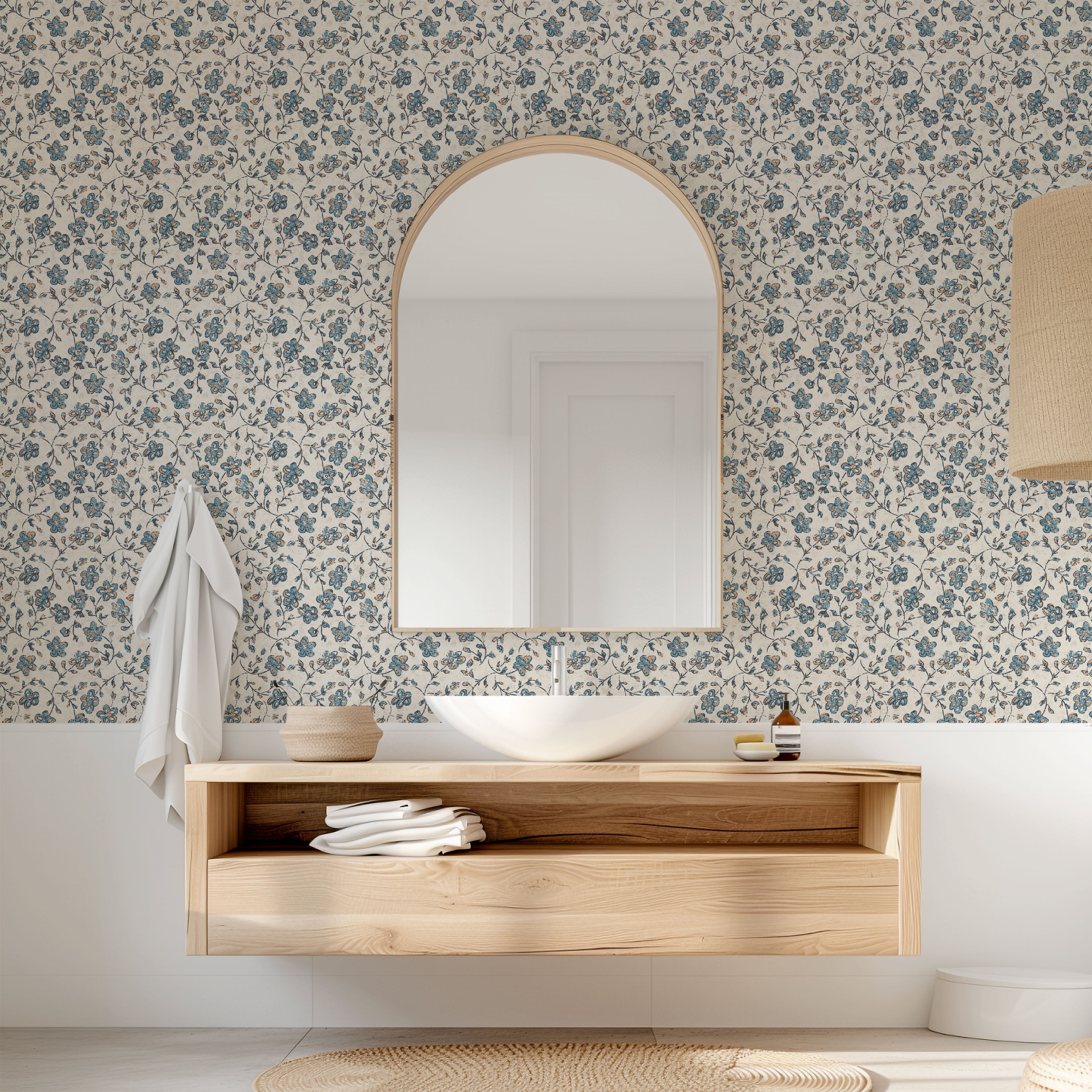 Vintage Isadora Wallpaper