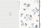 Blue Evienne Wallpaper