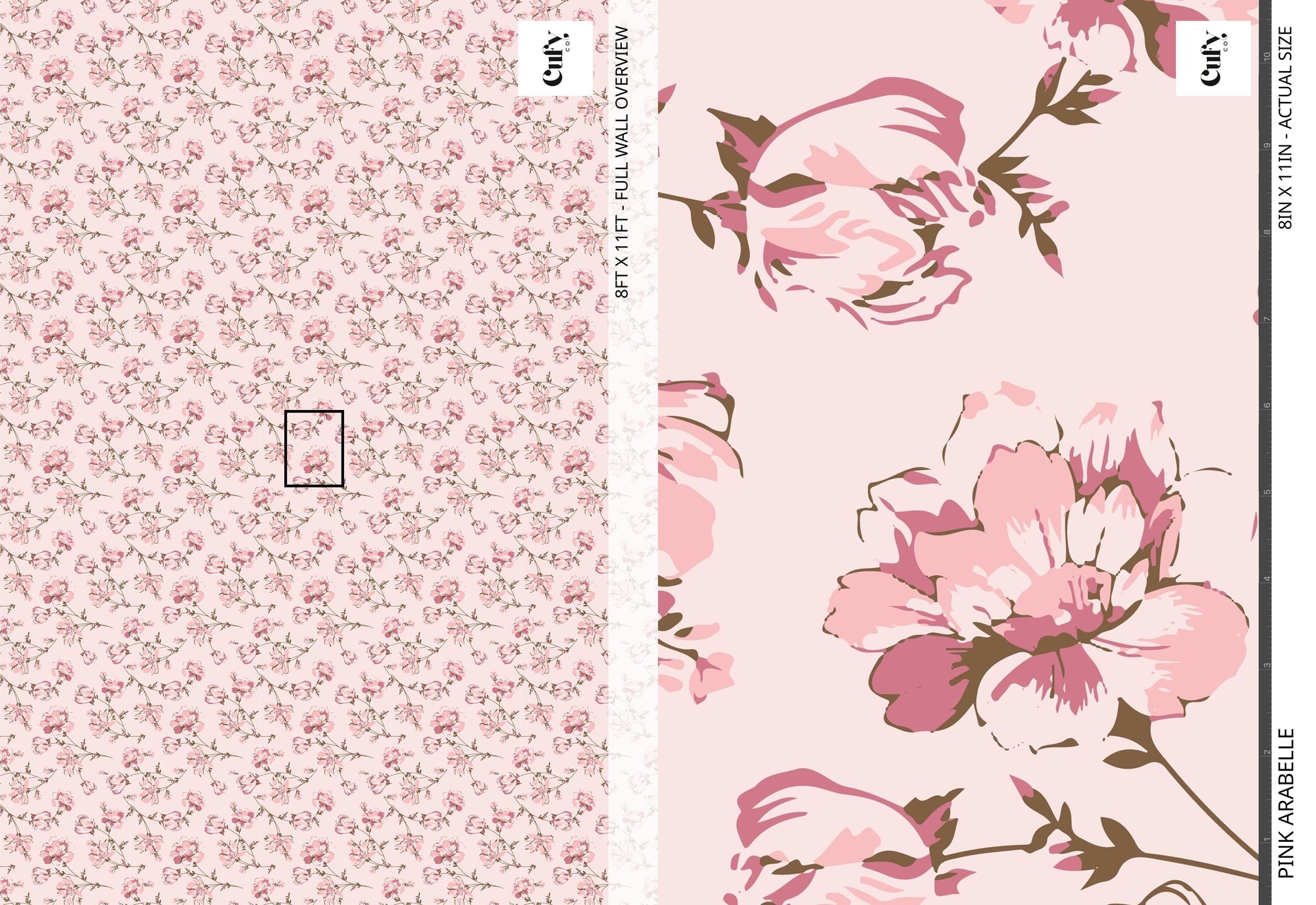 Pink Arabelle Wallpaper