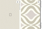 Geometric Ogee Wallpaper