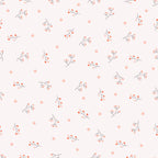 Blush Pink Floral Wallpaper