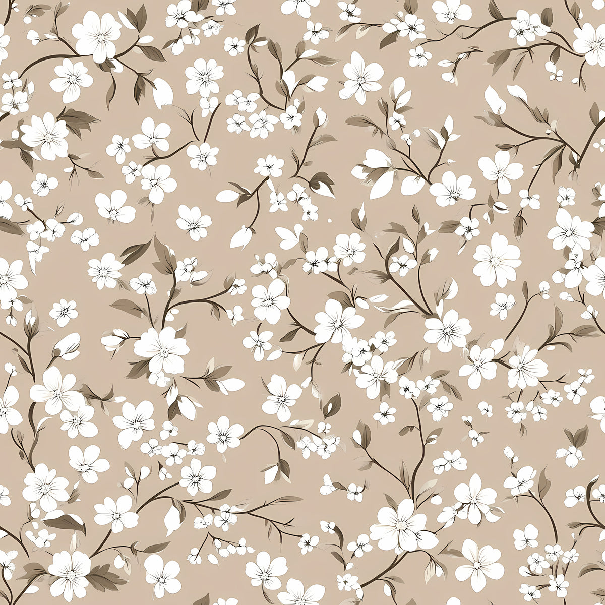 Cherry Blossom Floral Wallpaper