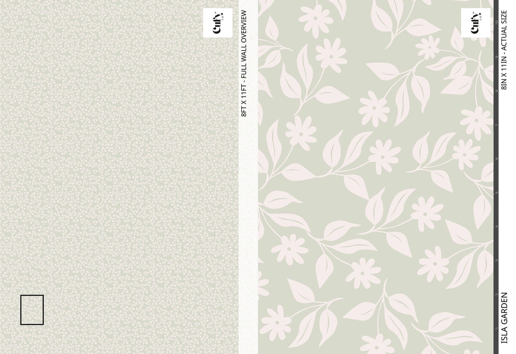 Isla Garden Wallpaper