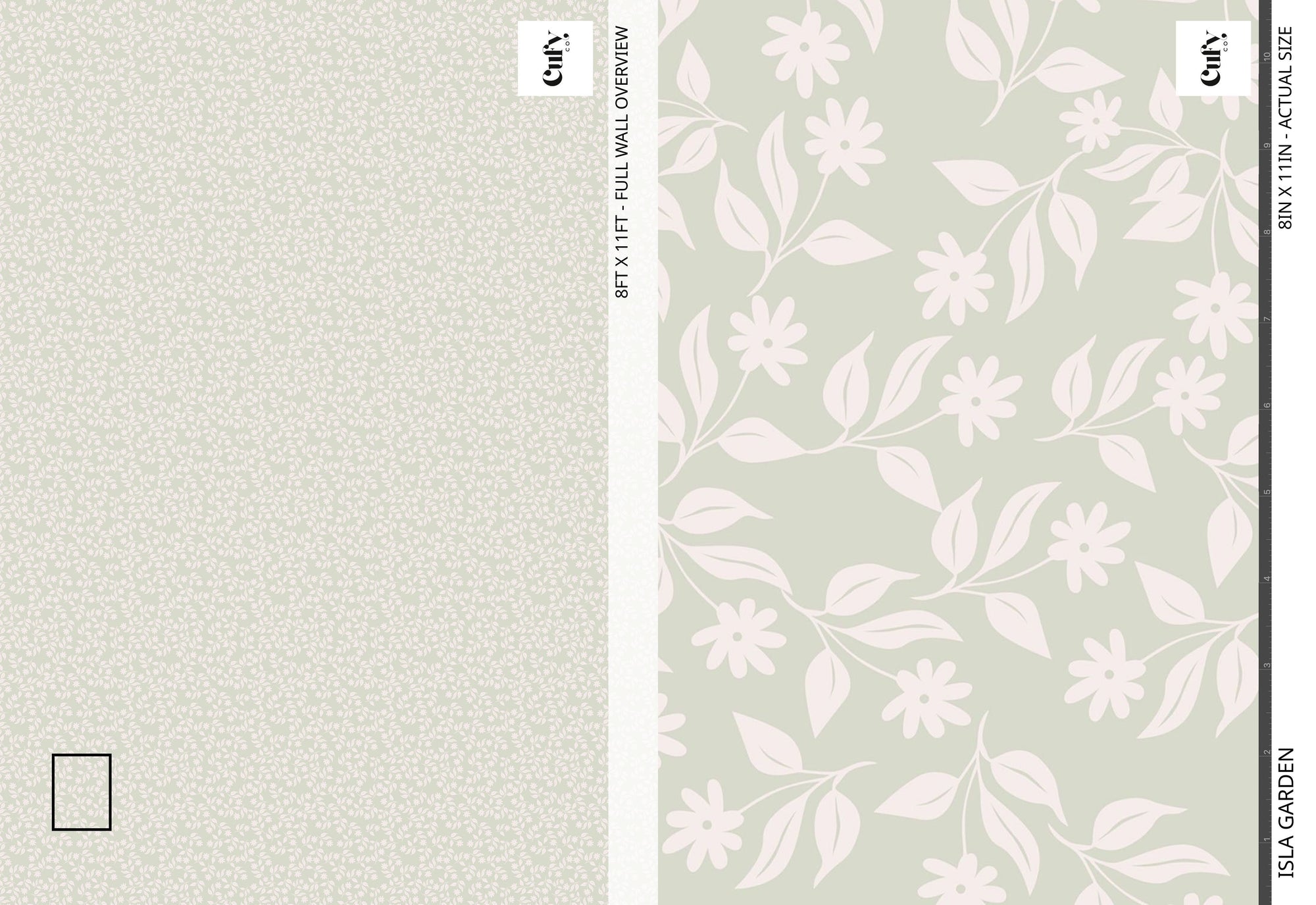 Isla Garden Wallpaper