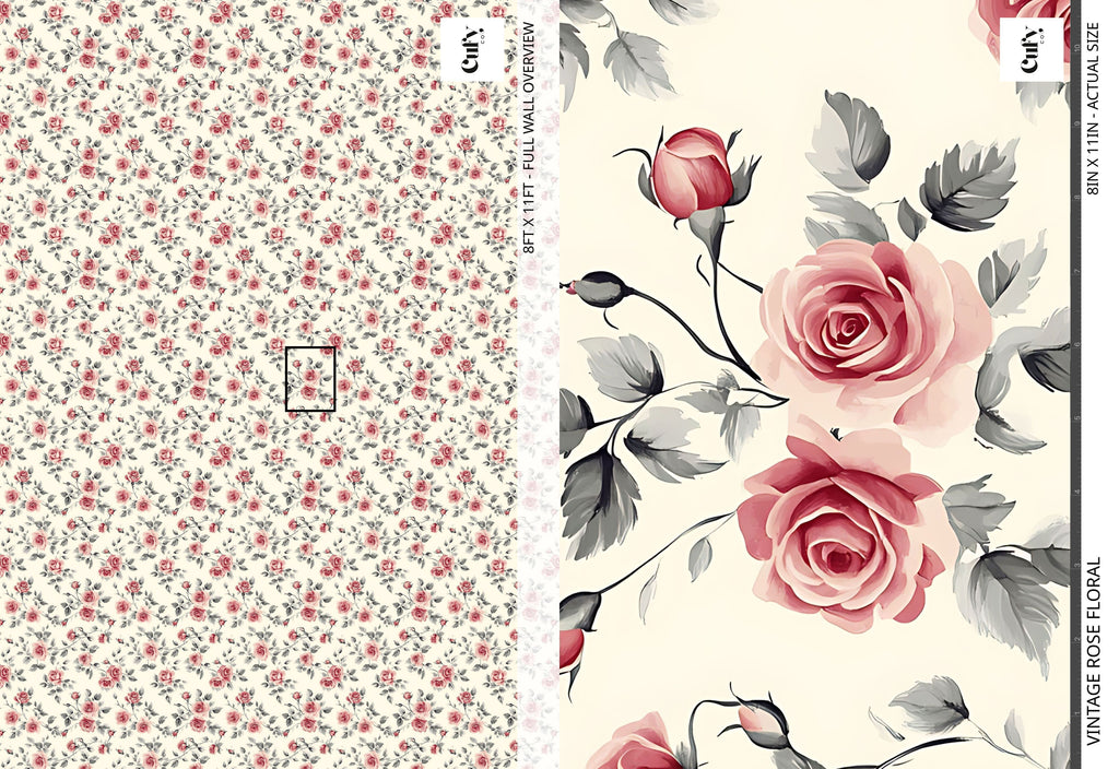 Rose Floral Wallpaper