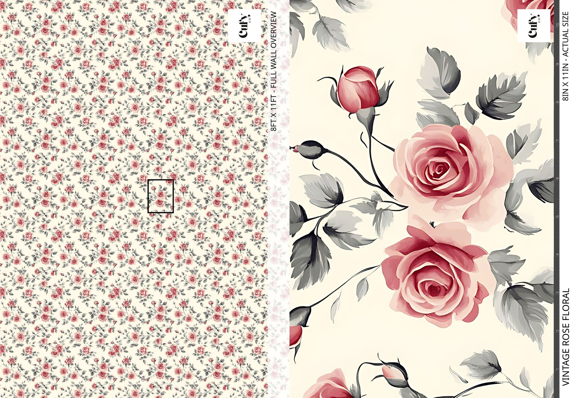 Rose Floral Wallpaper