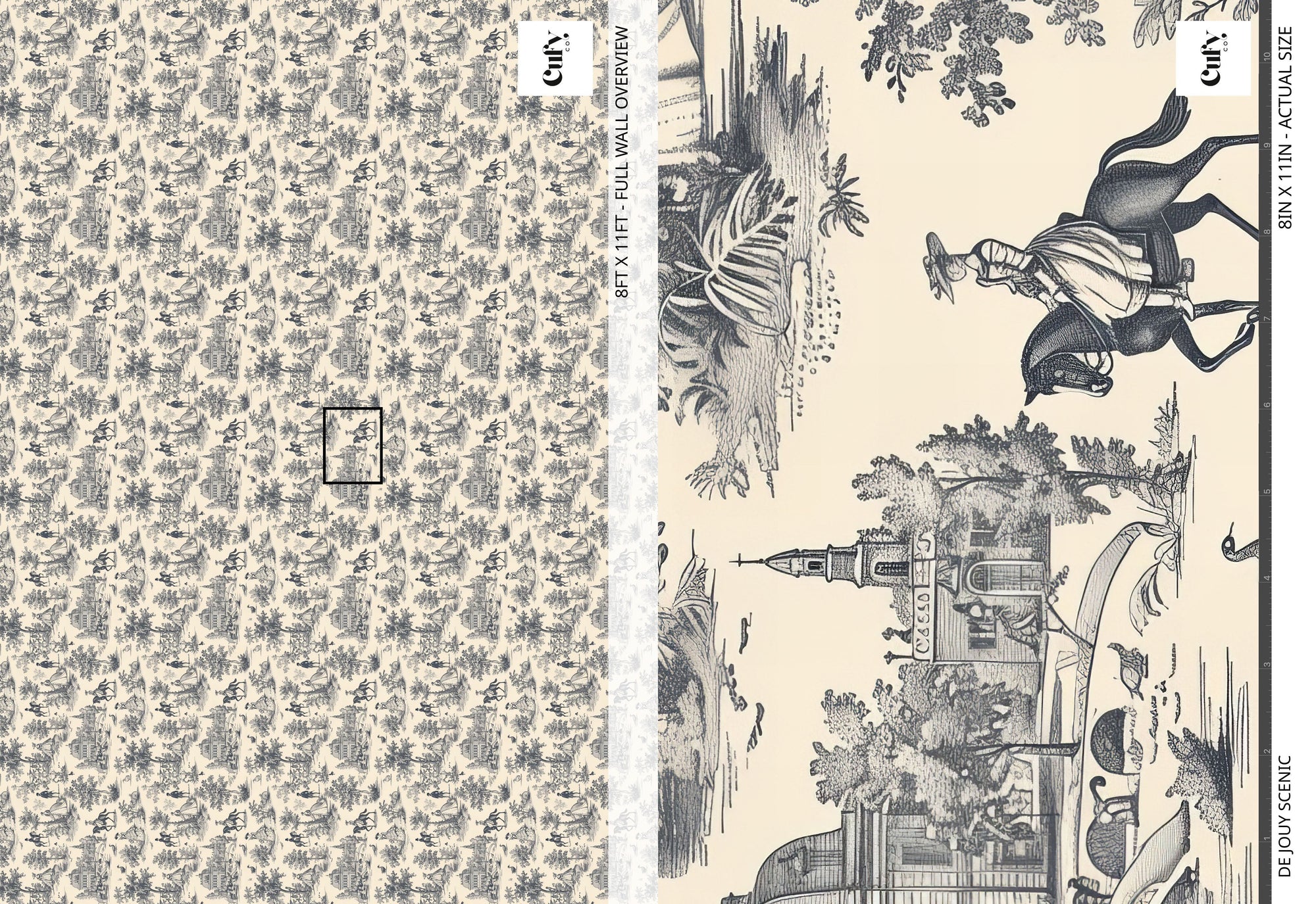 De Jouy Scenic Wallpaper