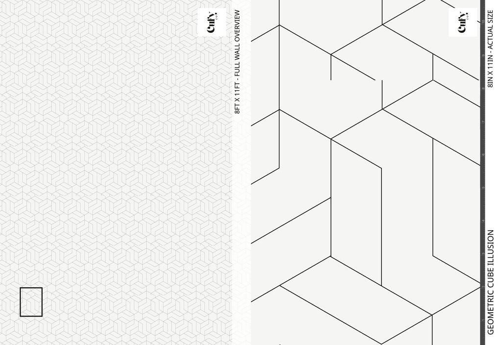 Geometric Cube Wallpaper