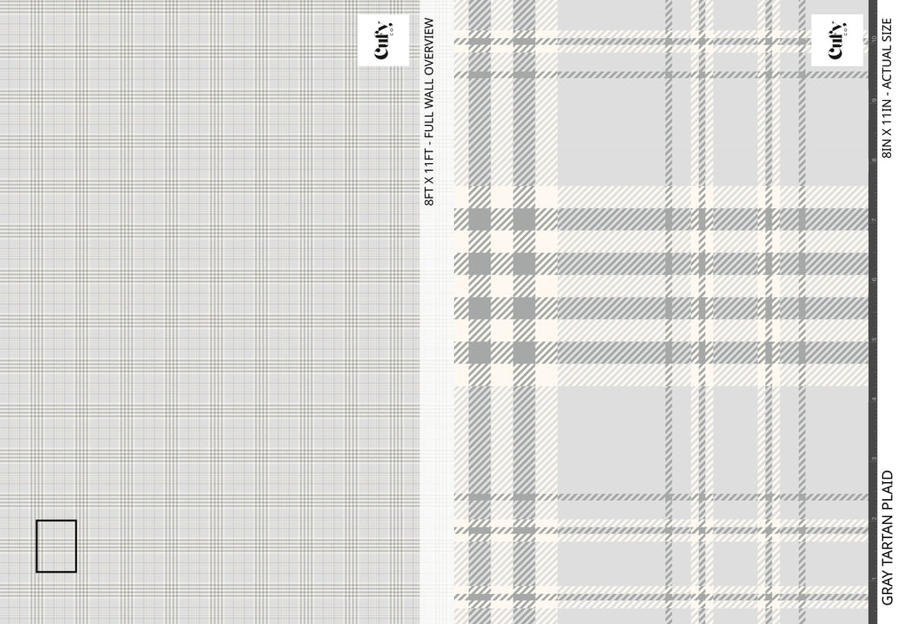 Gray Plaid Wallpaper