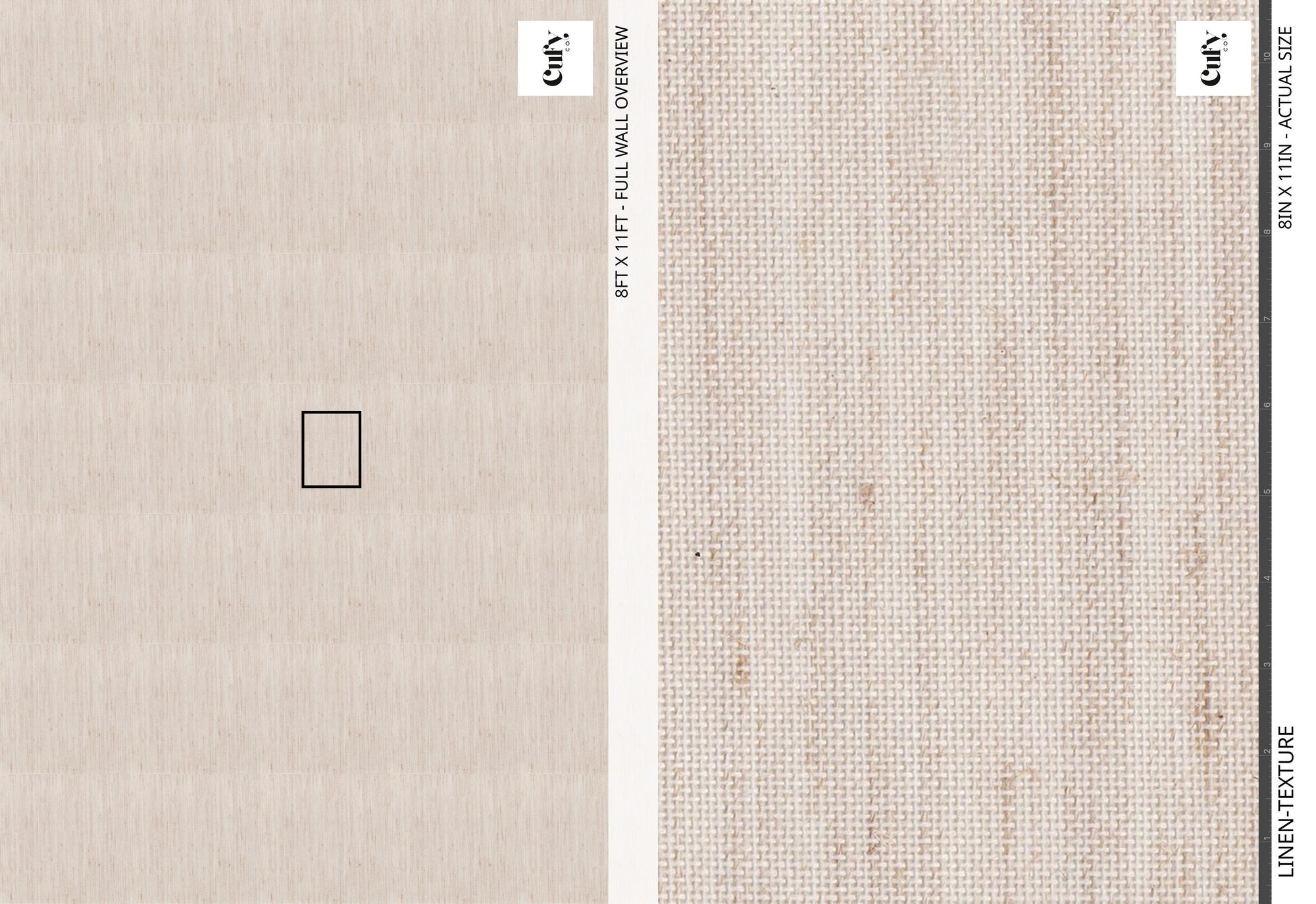 Linen-Texture Wallpaper