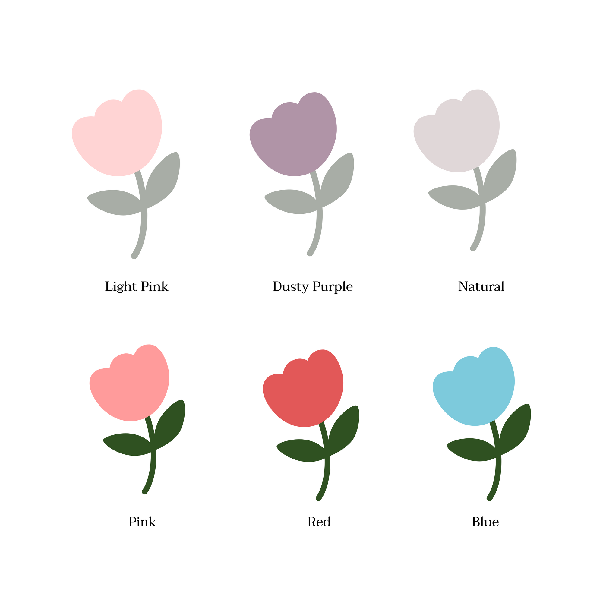 Mini Flowers Wall Decals