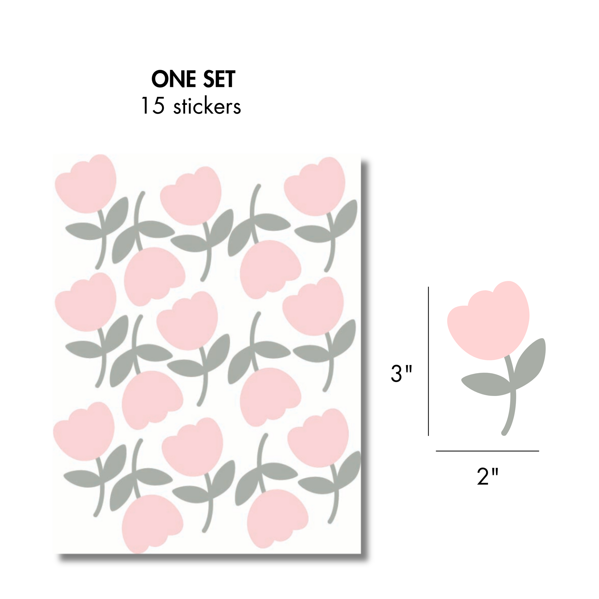 Mini Flowers Wall Decals