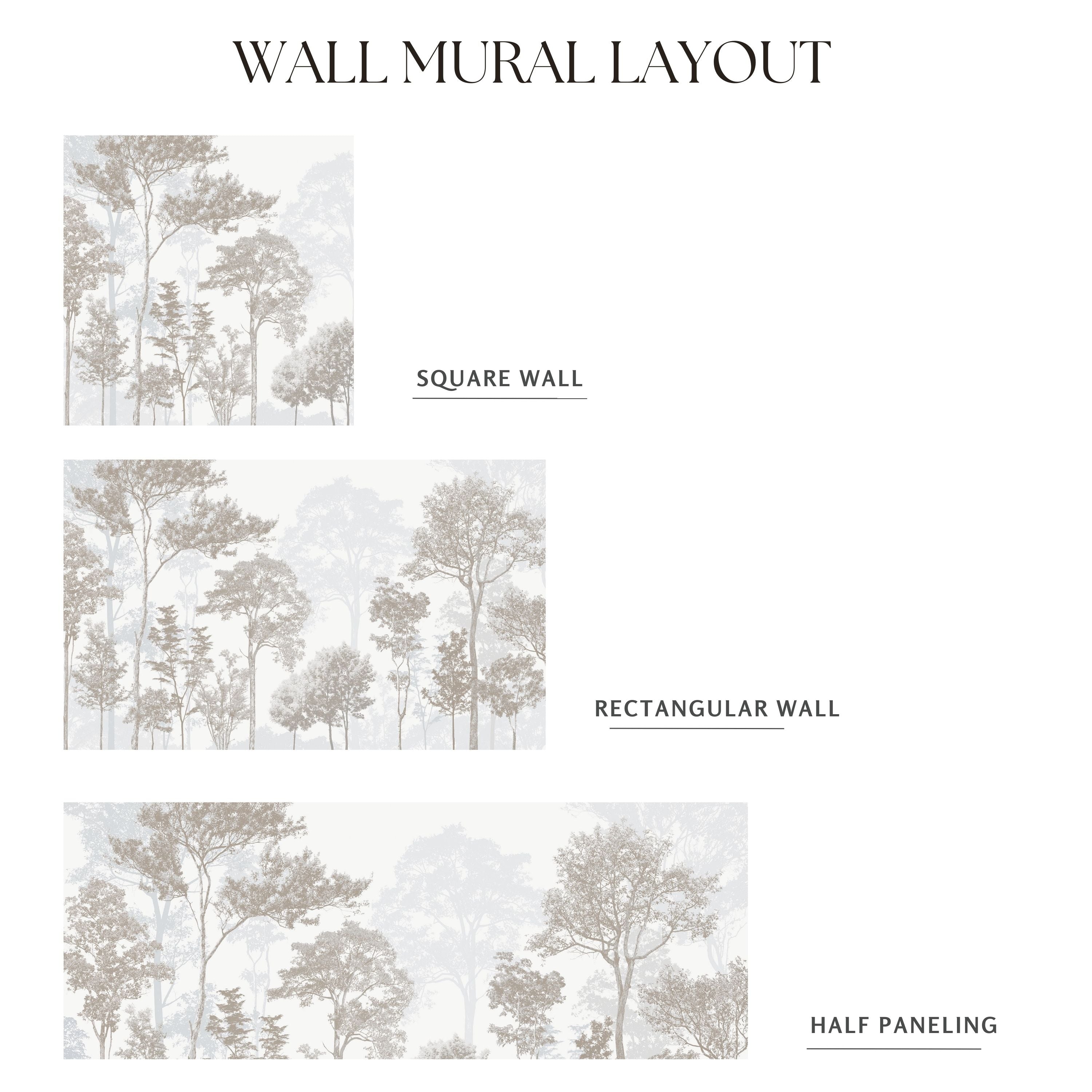 Woodland Landscape Wall Mural
