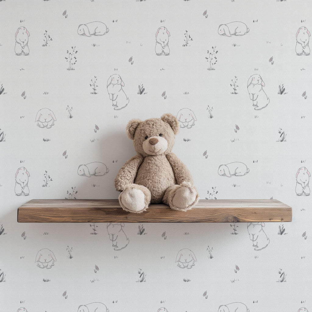Minimalist Bunny Wallpaper