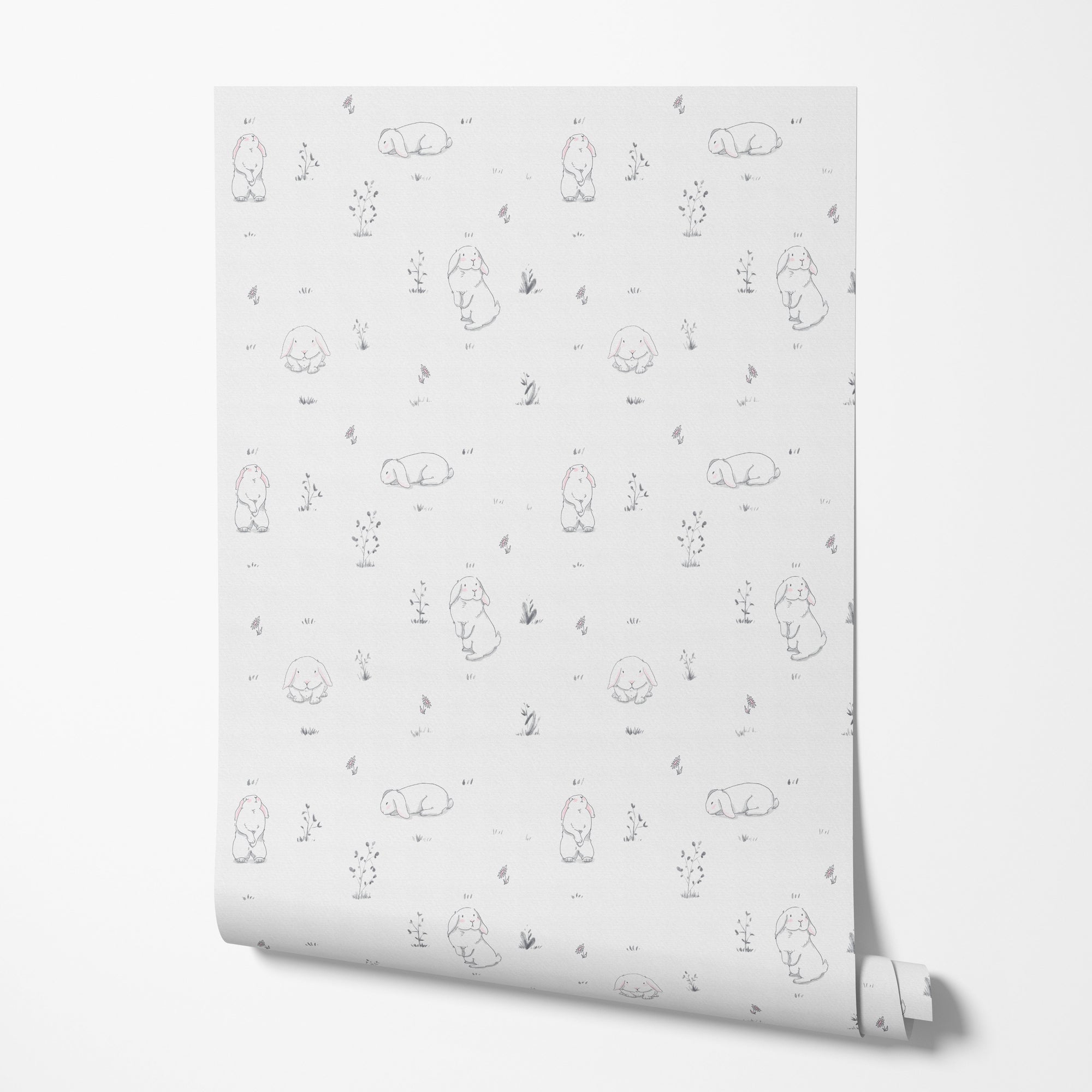 Minimalist Bunny Wallpaper