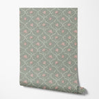 Green Sage Tangle Wallpaper