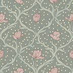 Green Sage Tangle Wallpaper