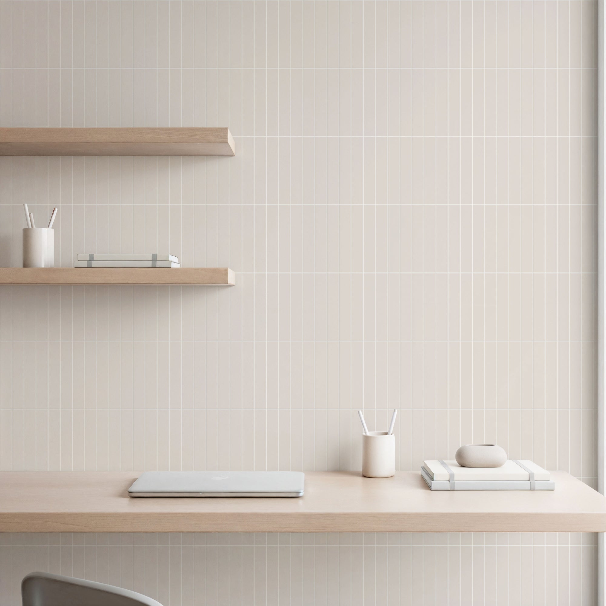 Softstone Faux Tile Wallpaper