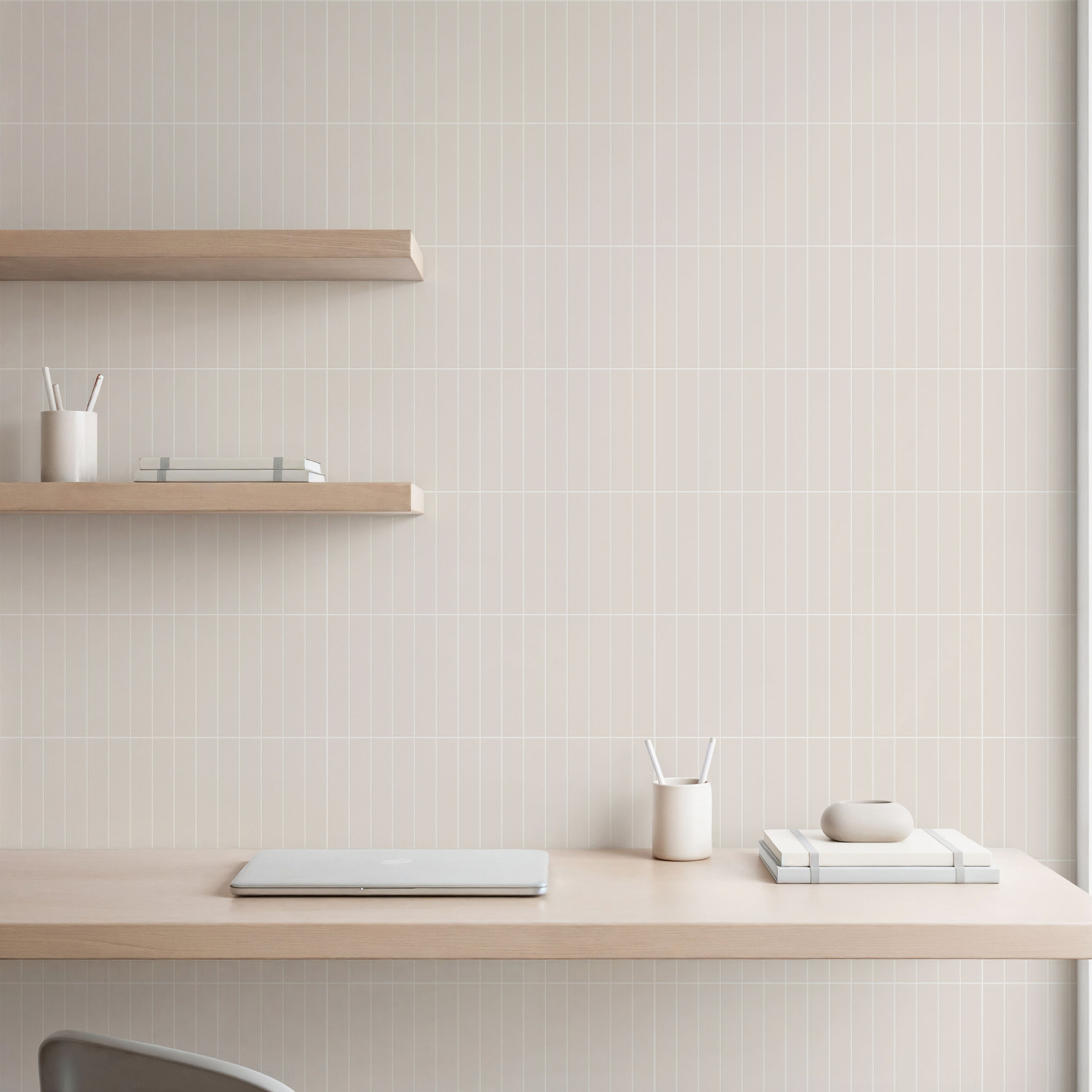 Softstone Faux Tile Wallpaper