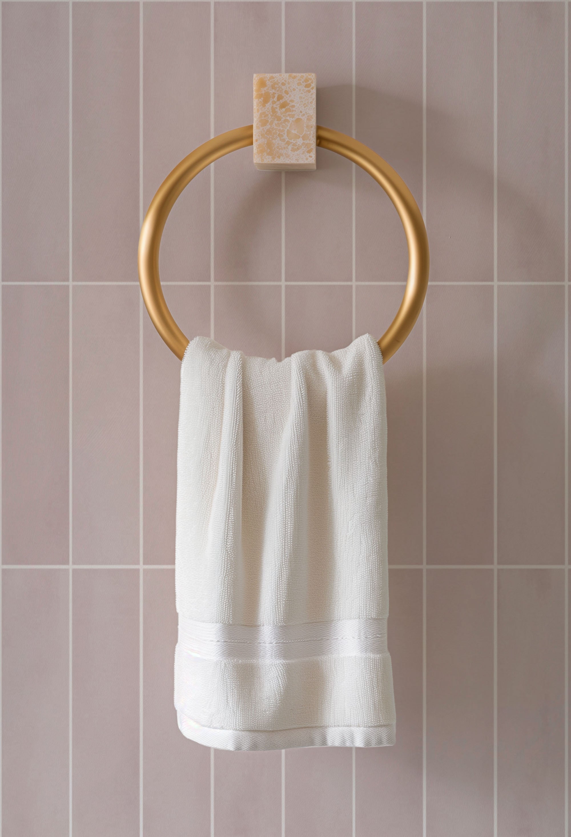 Rosemist Faux Tile Wallpaper