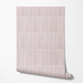 Rosemist Faux Tile Wallpaper