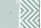 Aqua Chevron Wallpaper