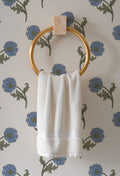 vintage cornflower wallpaper, premium peel & stick, 2x8 feet 24 inches x 96 inches, home decor
