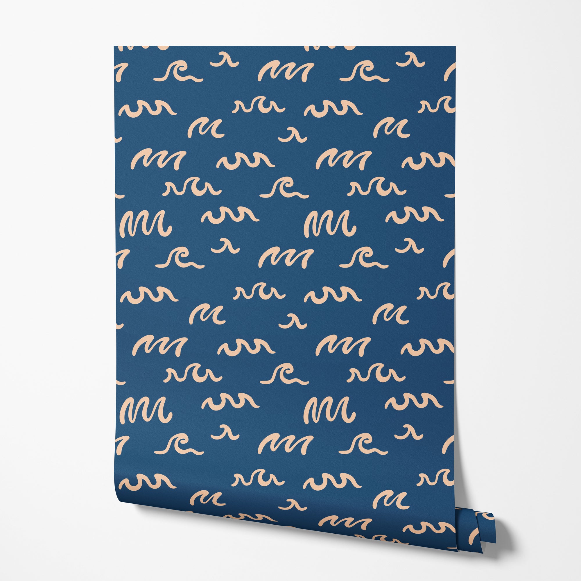 Blue Waves Wallpaper