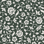 Evergreen Floral Wallpaper
