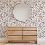 Blush Pink Bird Wallpaper
