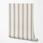 Beige Stripe Wallpaper