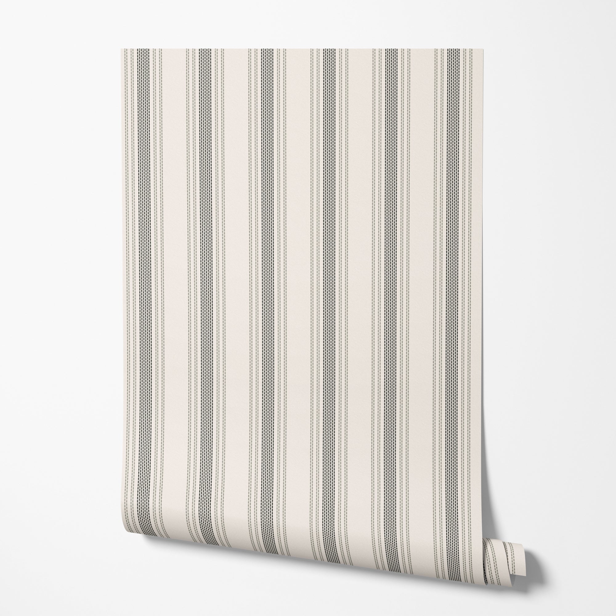 Beige Stripe Wallpaper