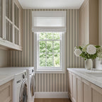 Beige Stripe Wallpaper