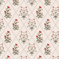 botanic trellis wallpaper, premium peel & stick, 2x4 feet 24 inches x 48 inches, home decor