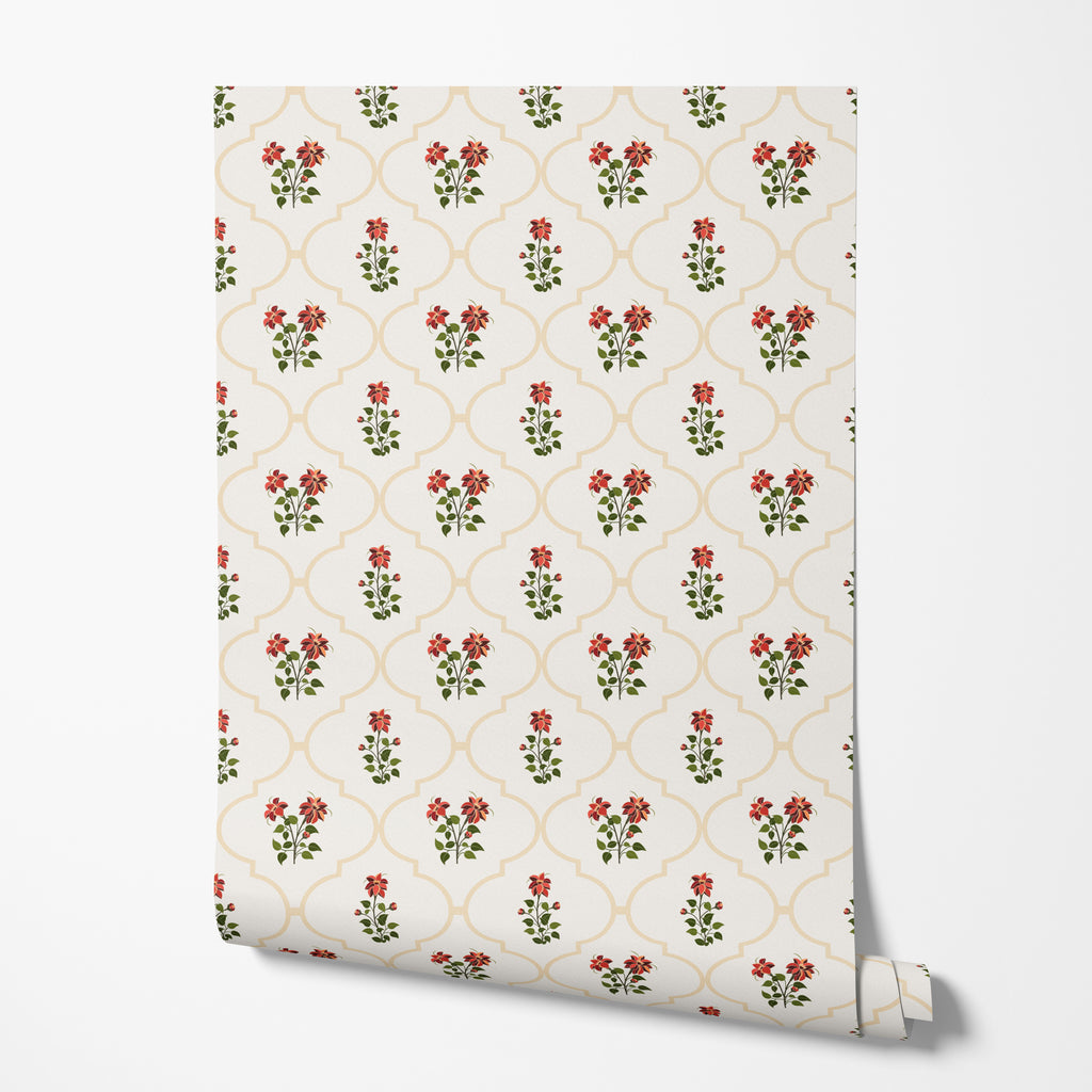 Moroccan Blossom Wallpaper