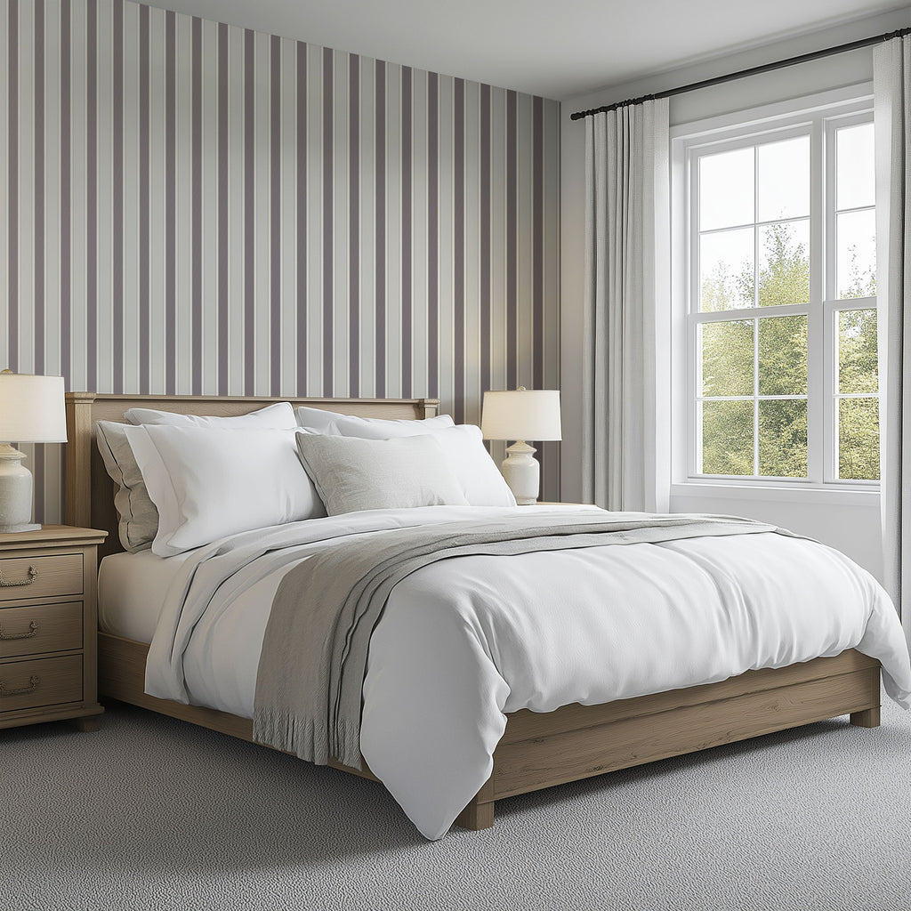 Diagonal Stripe Wallpaper