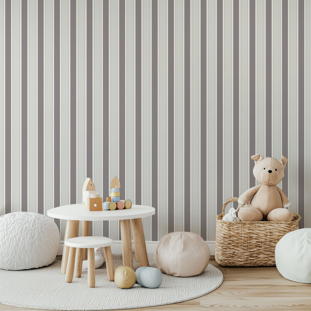 Diagonal Stripe Wallpaper