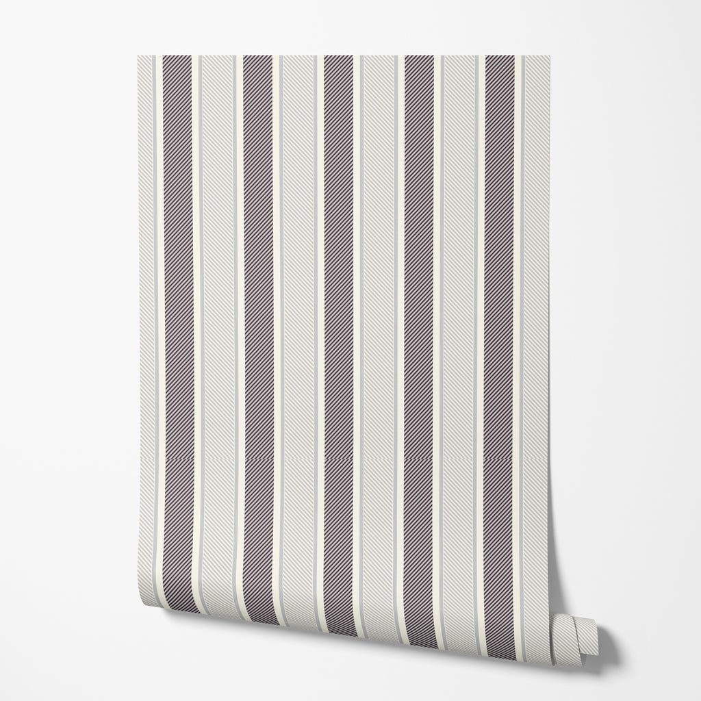 Diagonal Stripe Wallpaper
