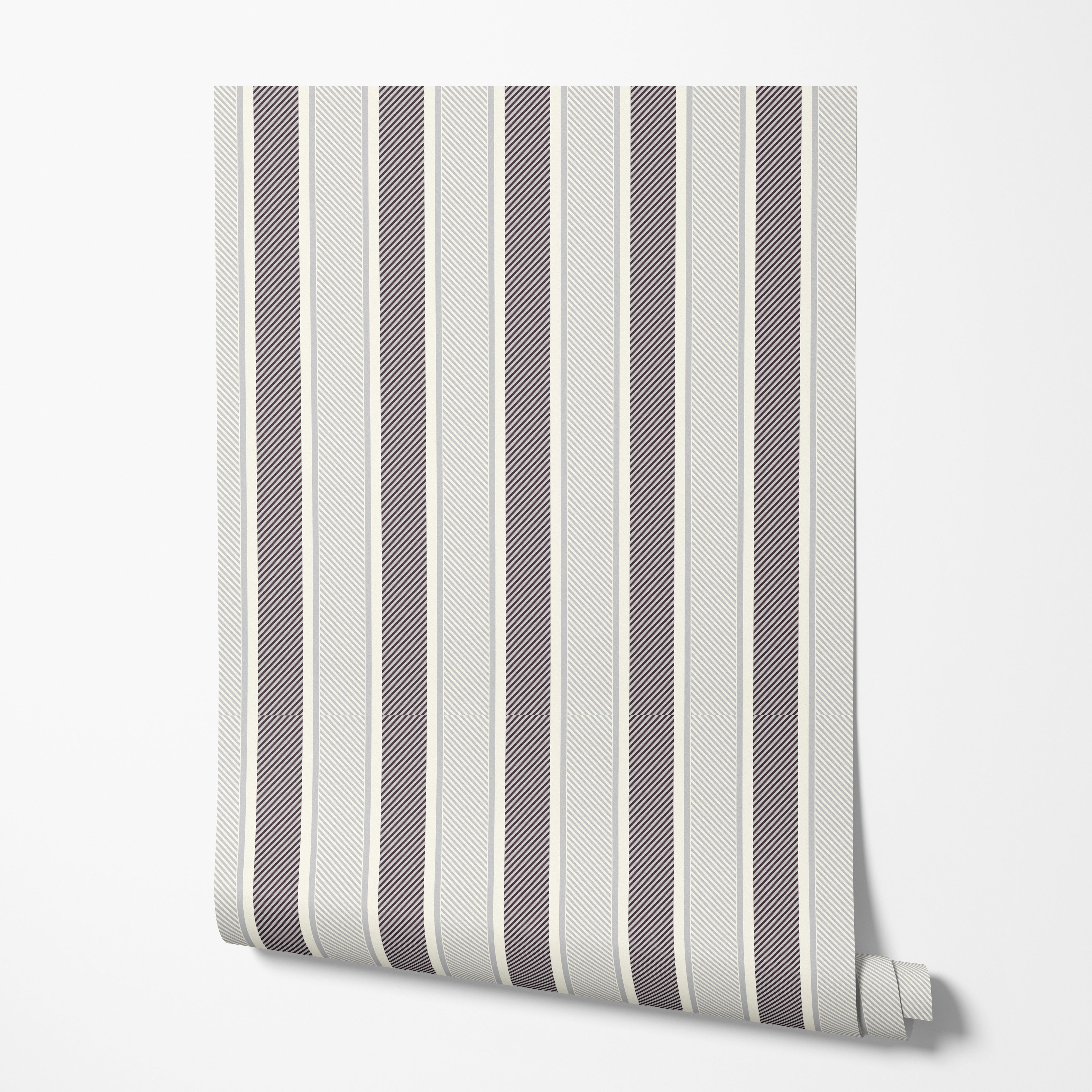 Diagonal Stripe Wallpaper