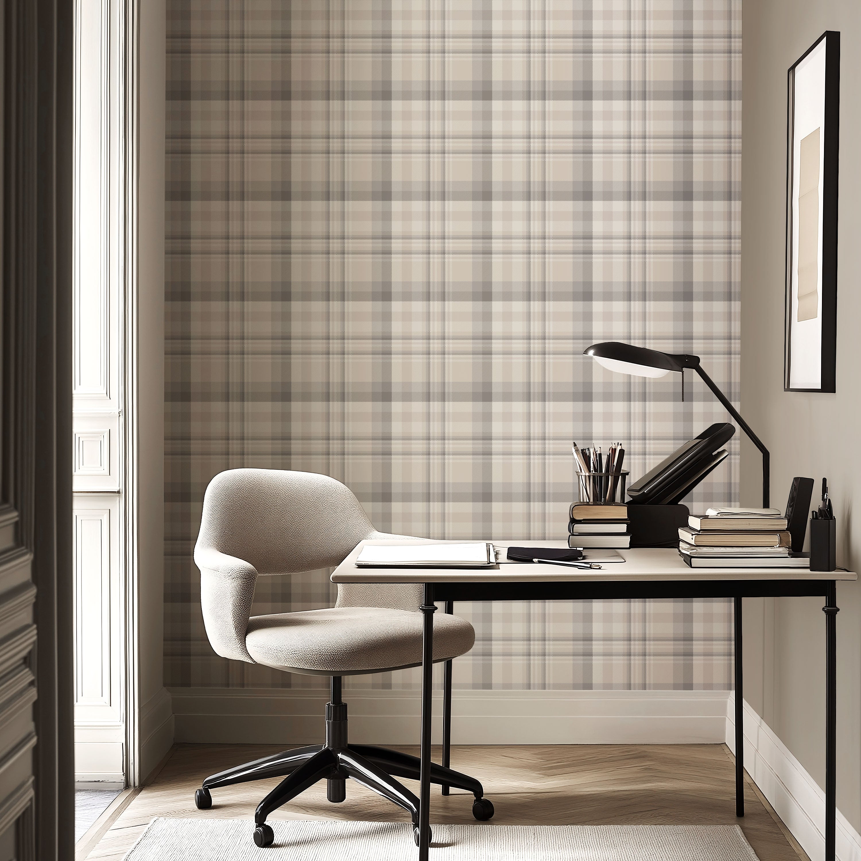 Stonehaven Plaid Wallpaper