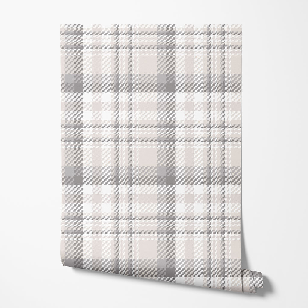 Soft Plaid Wallpaper