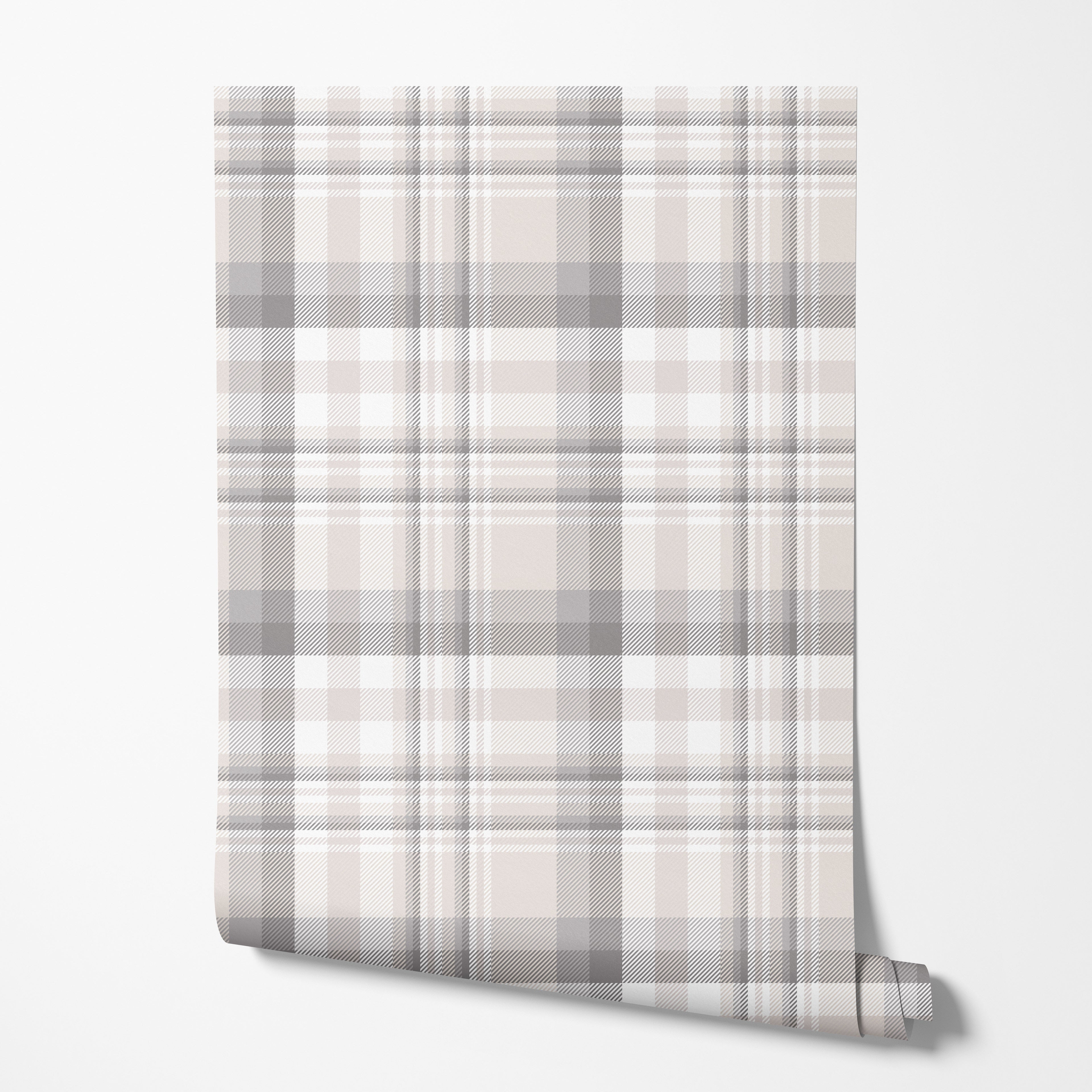 Soft Plaid Wallpaper