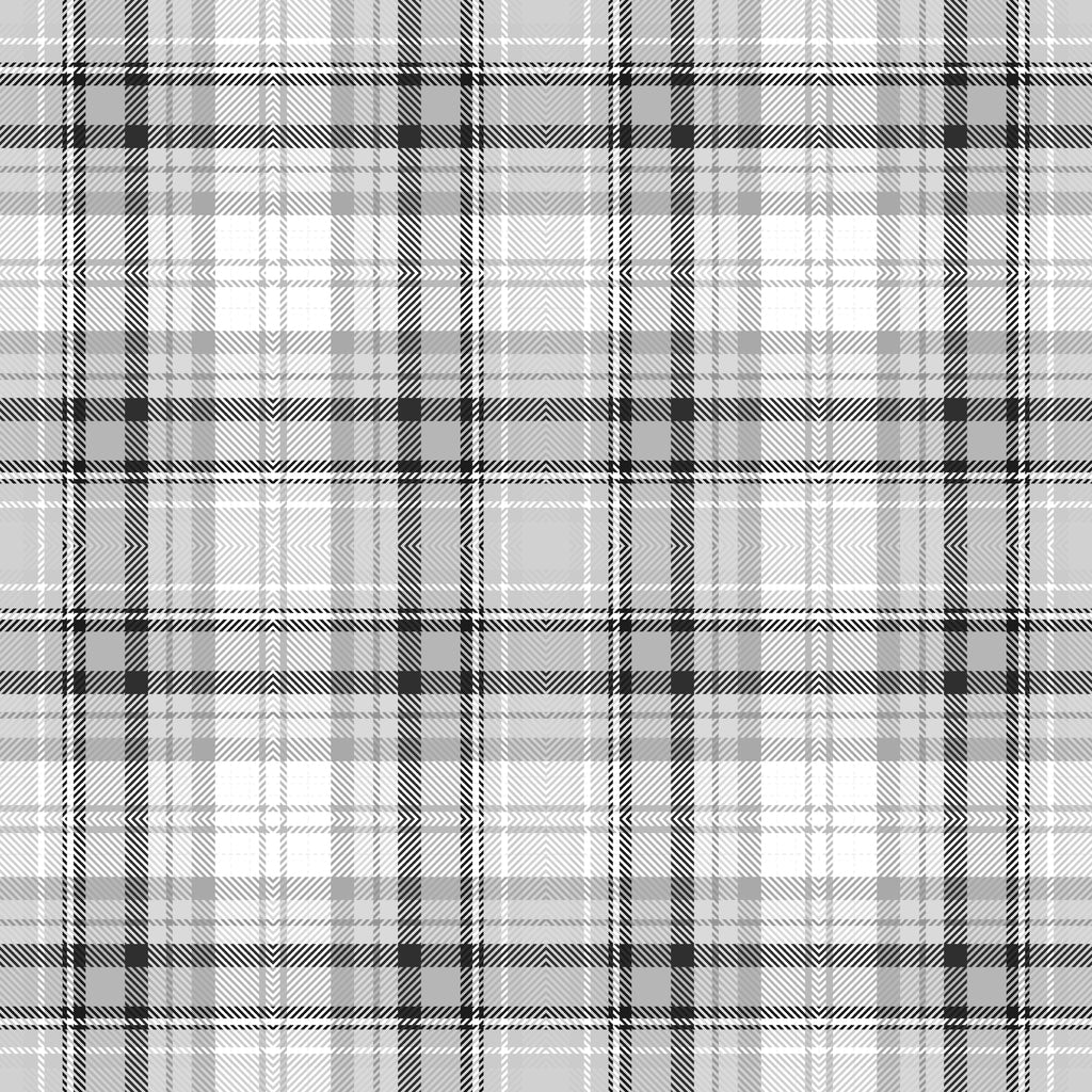 Monochrome Tartan Wallpaper