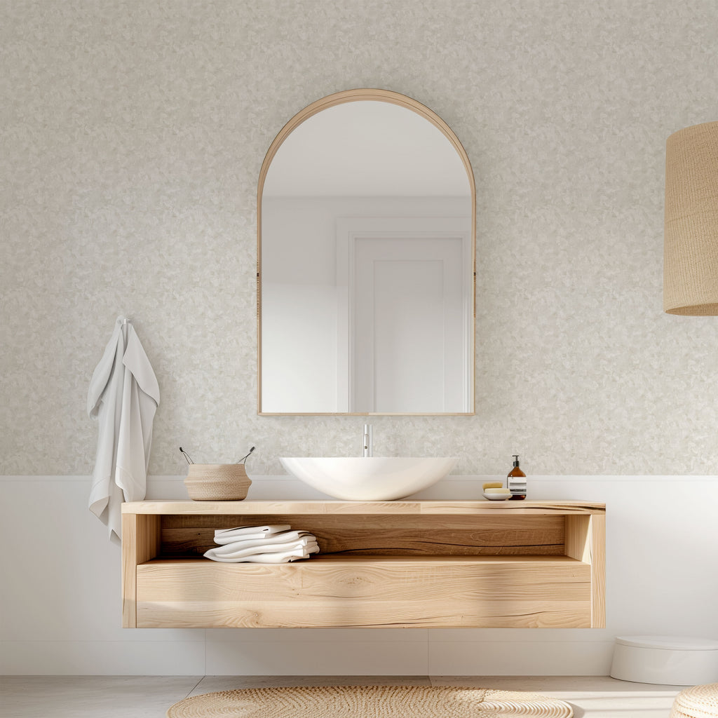 Ivory Plaster Wallpaper