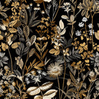 Midnight Botanica Wallpaper