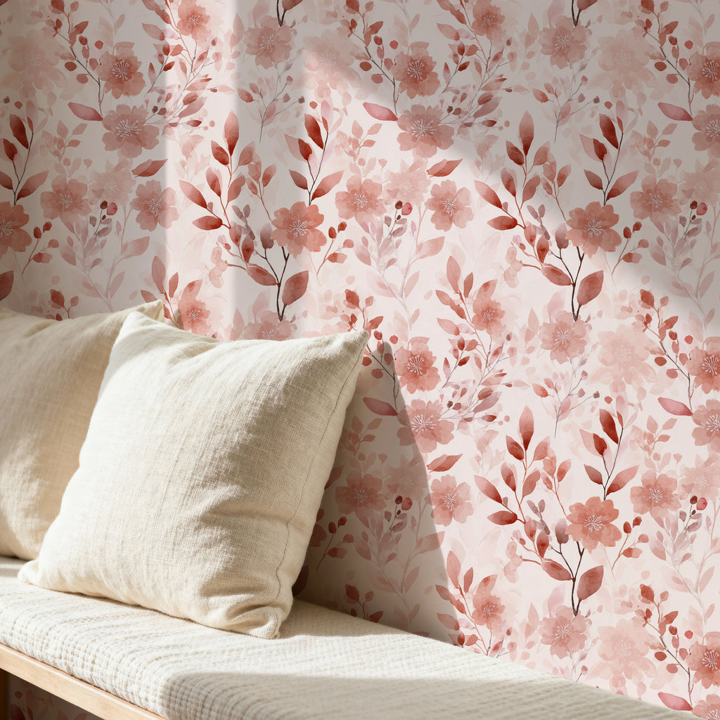 Blush Petals Wallpaper