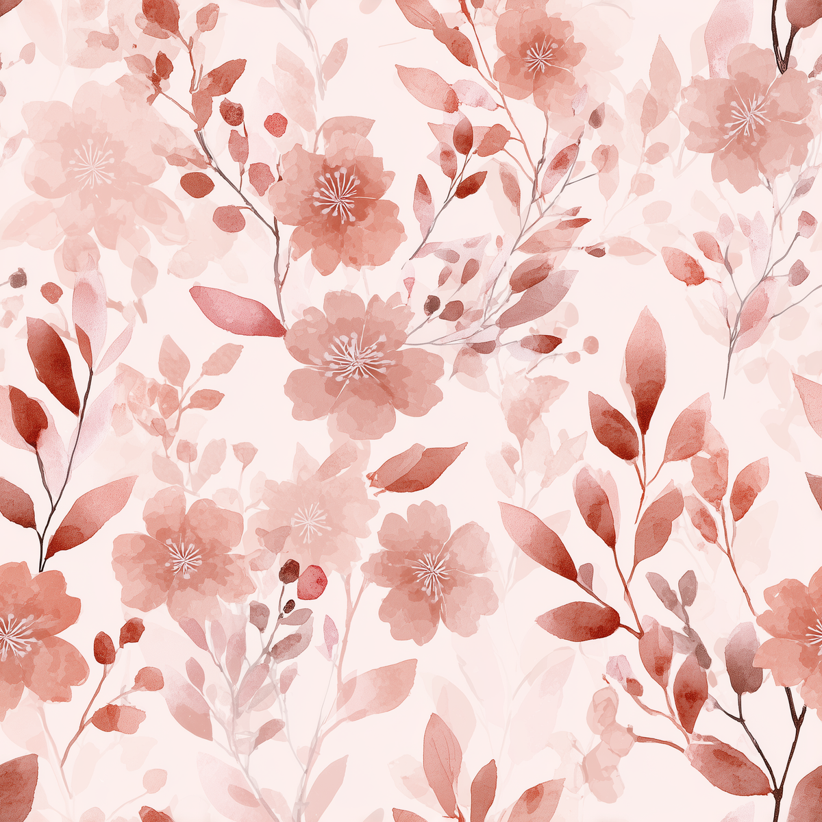 Blush Petals Wallpaper
